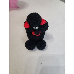 Vintage Black Poodle Dog‎ Novelty Soap Cover Cozy Protector Handmade Decor